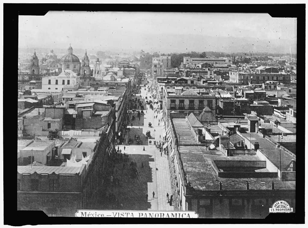 Ciudad de Mexico en 1913